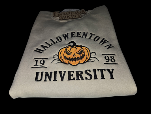 Halloweentown University embroidered sweatshirt