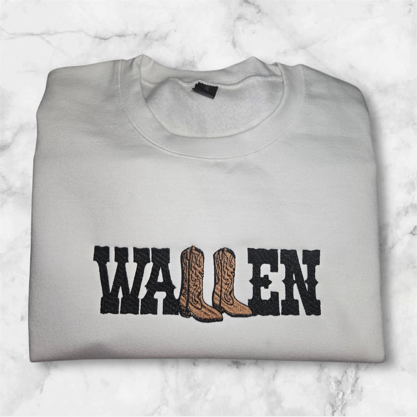 MORGAN WALLEN embroidered sweathshirt
