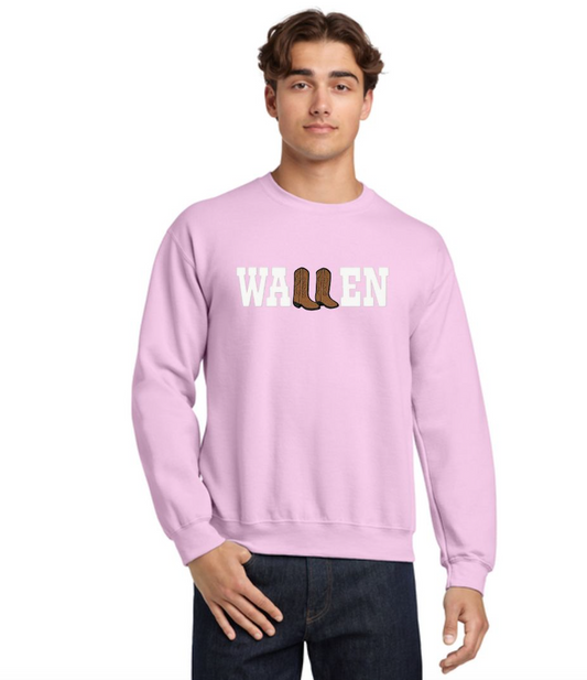 MORGAN WALLEN embroidered sweathshirt