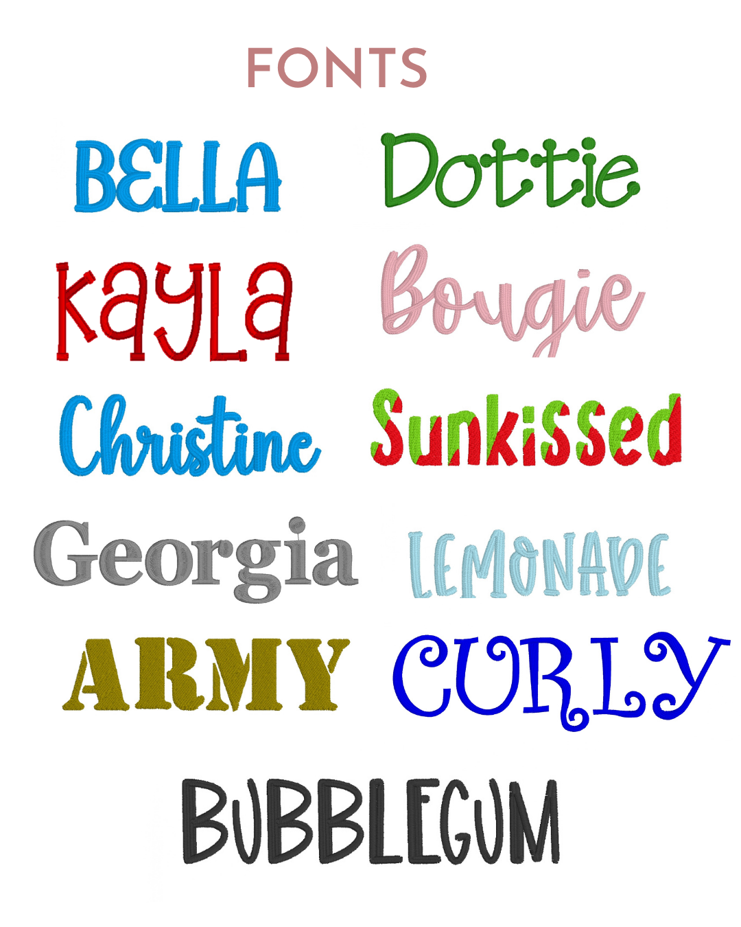 Personalized embroidered beach/pool towels