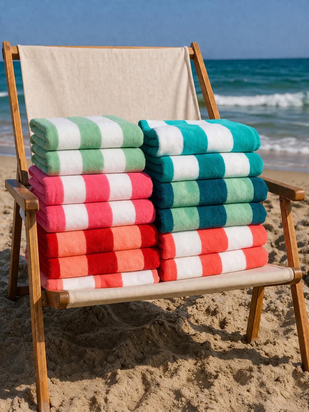 Personalized embroidered beach/pool towels