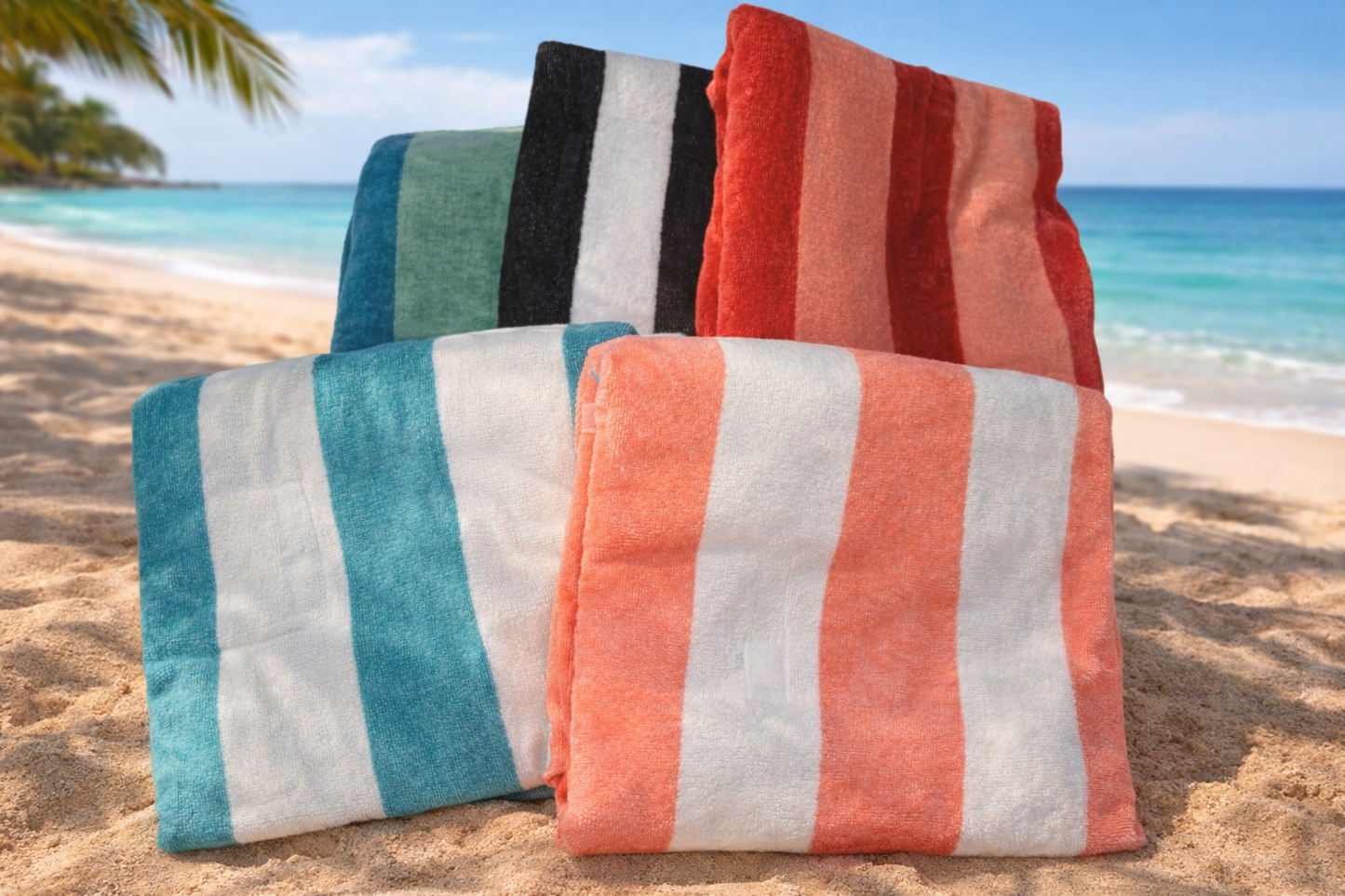 Personalized embroidered beach/pool towels